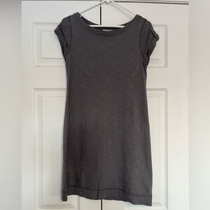 Banana Republic Charcoal T Shirt Dress
